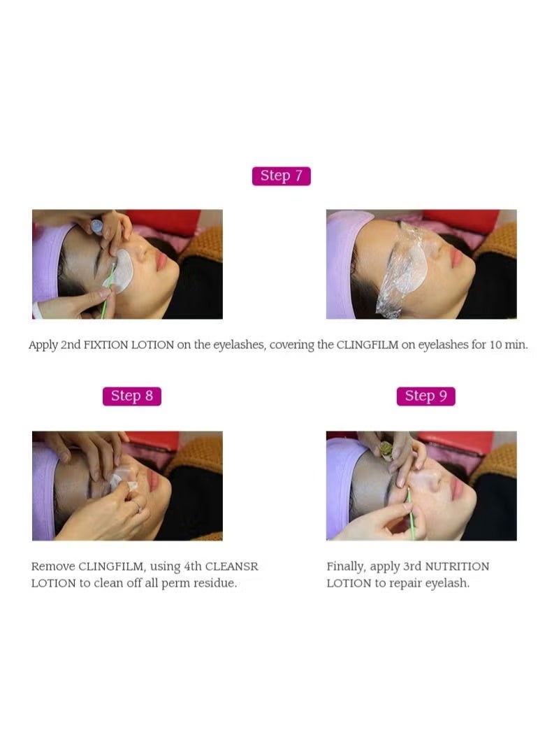 Iconsign Fast Perm Eyelash & Eyebrow Lift + Tint Kit with Nutrition – All-in-One Lash & Brow Kit (Black / Brown / Coffee) - Image 4