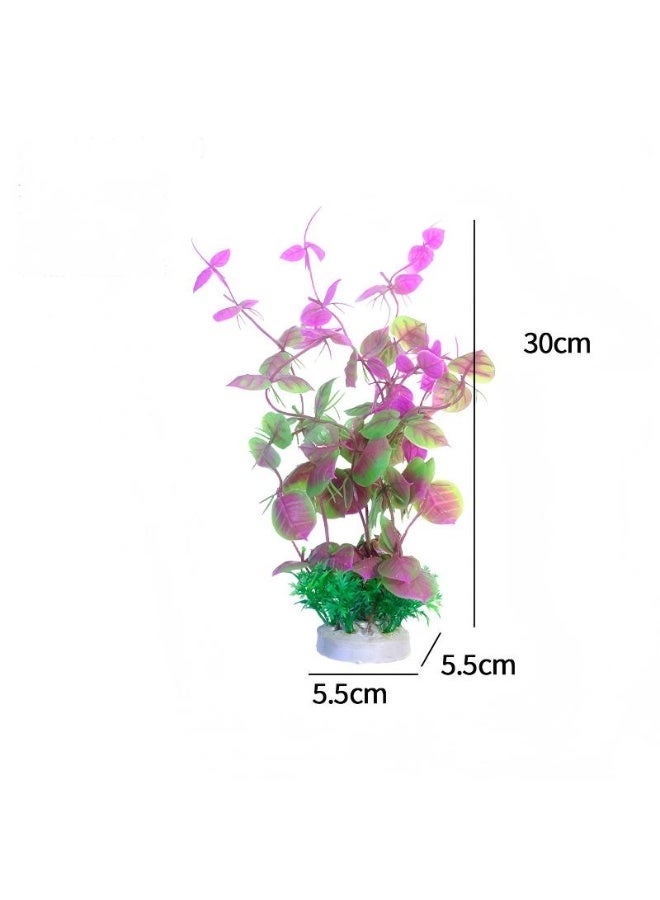 OASIS-TH 11pcs Aquarium Plants Colorful Artificial Aquatic Plants Lifelike Decor Fish Tank Plants Aquarium Plant Decorations - Image 4
