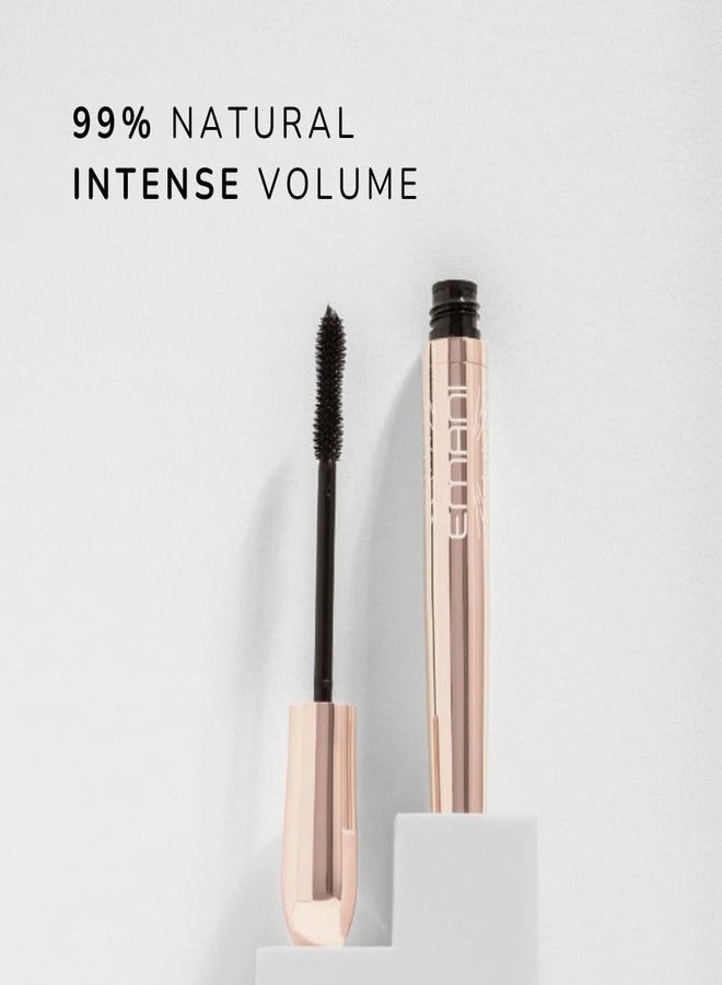 Emani Natural Healthy Lash Mascara, Volume and Length, Hypoallergenic for Sensitive Eyes, Clean Natural Ingredients, Smudge Proof & Volumizing, Midnight - Image 3