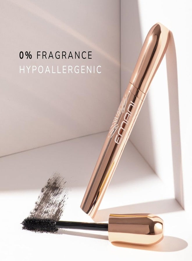 Emani Natural Healthy Lash Mascara, Volume and Length, Hypoallergenic for Sensitive Eyes, Clean Natural Ingredients, Smudge Proof & Volumizing, Midnight - Image 5