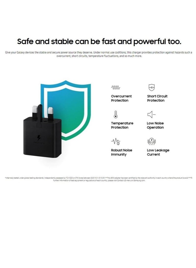 ELTRAZONE 45W USB C Charger compatible ,Samsung Super Fast Charger Type C for Samsung Galaxy S22 Ultra/S22+/S22/S21 Ultra/S21 Plus 5G/Note 20 Ultra/S20/S20 Ultra/Tab S8 Ultra S8+,PPS Fast Wall Charger  - Image 5