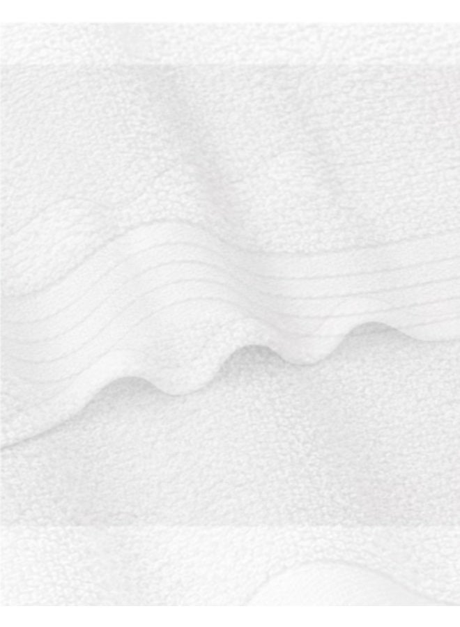 Bath Towel 70x140cm Set of 4 pieces, 500gsm 100%cotton white colour Made on India - Image 1