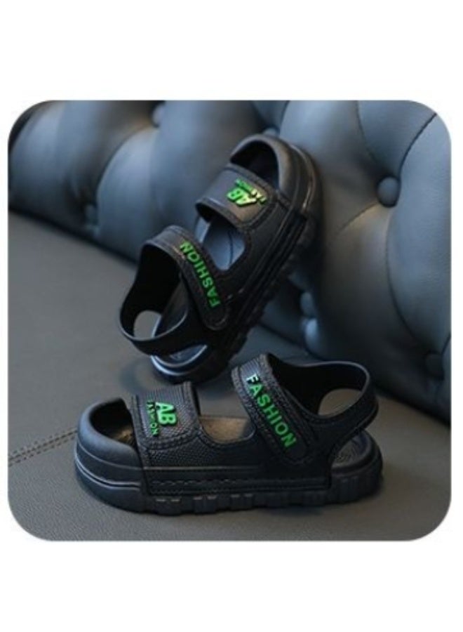 NIBEMINENT Multicolour Children Sandals Boys Anti-collision Toe Sandals  Girls Comfortable Outdoor Soft Soled Beach Shoes  - Image 3