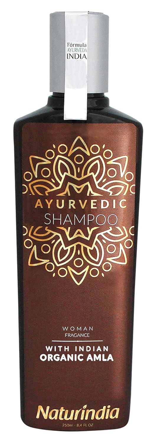 Ayurvedic Organic Shampoo for Hair Growth Amla Indian Vitalize Formula for Shiny and Strong Hair with Vitamin C and BComplex natural herbs from India For Women