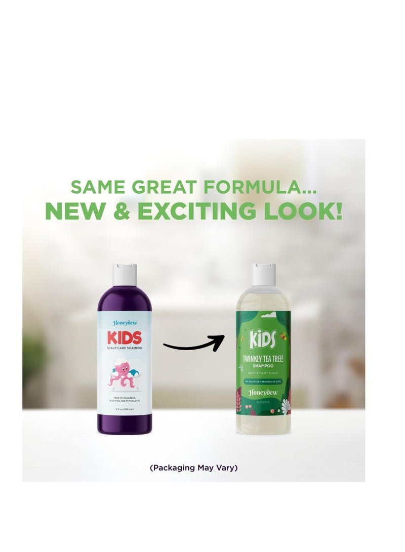 Honeydew Anti Dandruff Shampoo for Kids - Best Tear Free Natural Children's Scalp Treatment with Lavender & Tea Tree + Jojoba - Sulphate Free for All Ages (240ml) - Image 3