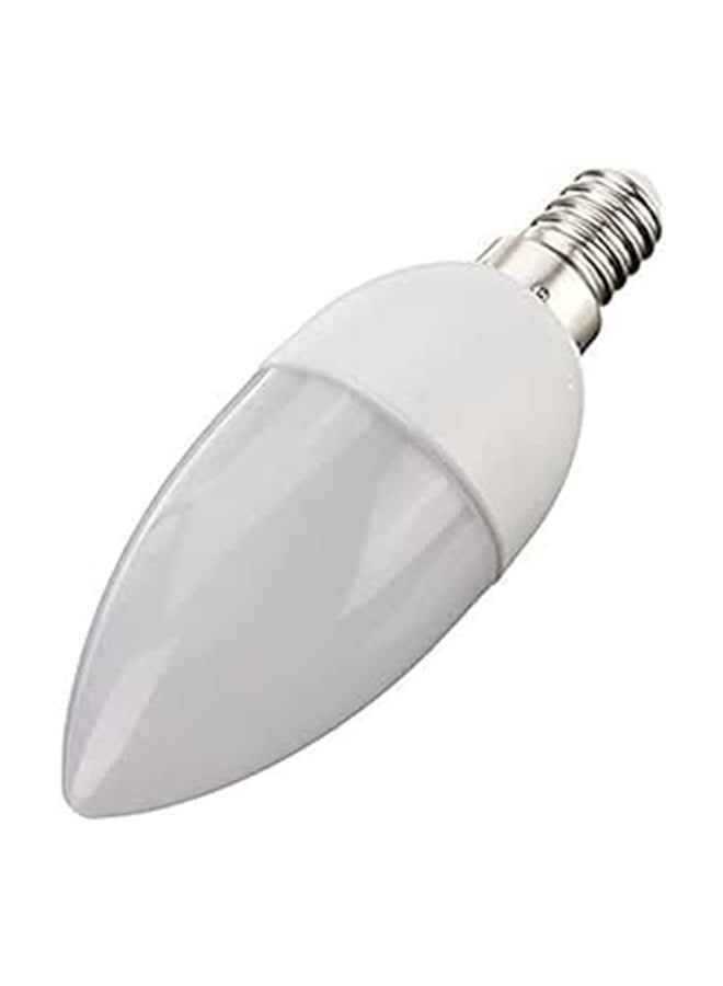 عدد 3 لمبة ليد للنجف والابليكات - إضاءة صفراء، e14، ابيض، 7.0 واط