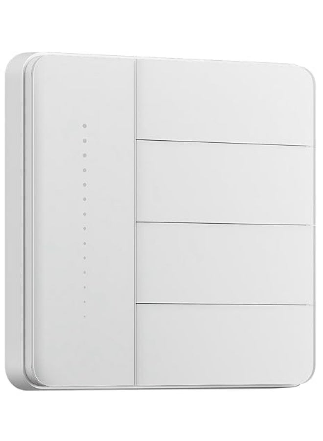 Aqara Z1 Pro Smart Wall Switch 4 Gang, Zigbee 3.0, Touch Control, White, 220V, 86x86x33.5mm - Image 1