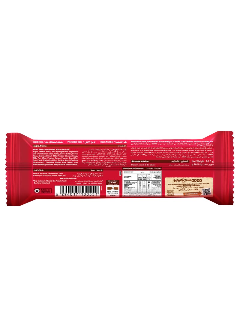 KitKat 2 Finger Chocolate 20.5g - Image 2