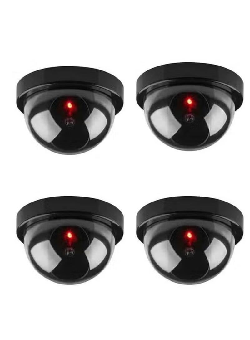 Generic 4pcs AA Batteries Dummy Dummy Surveillance Camera with Flashing Red Light  - Image 1