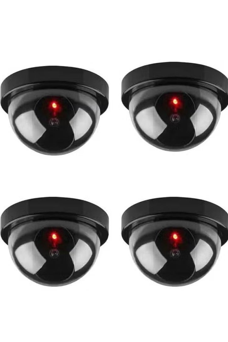 Generic 4pcs AA Batteries Dummy Dummy Surveillance Camera with Flashing Red Light - Image 1