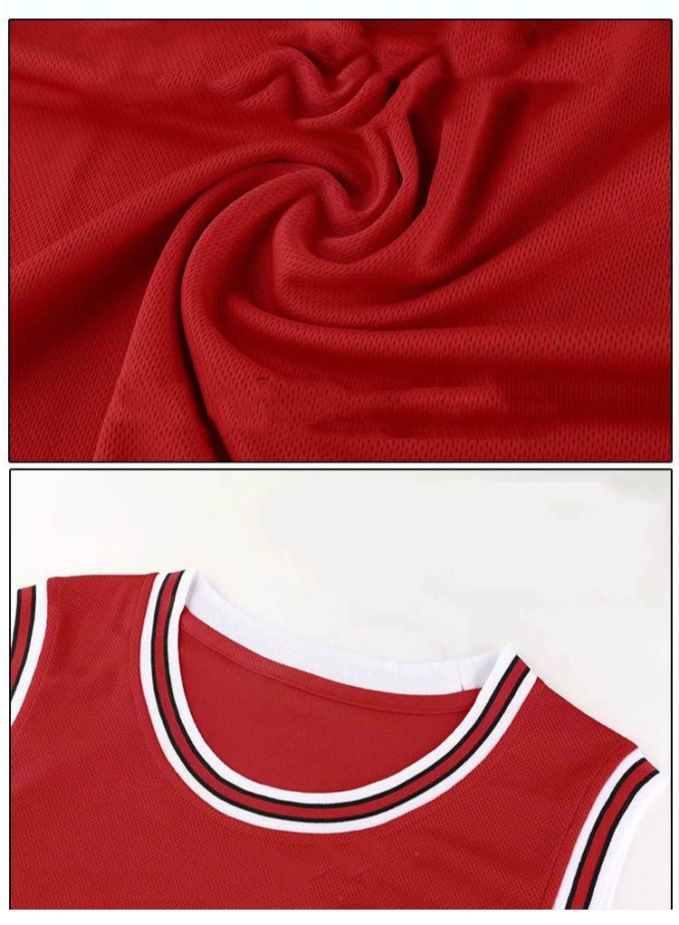 2 Piece Set Slam Dunk Costume, Lightweight Breathable Sports Basketball Jersey, Halloween Cosplay Costume - Image 3