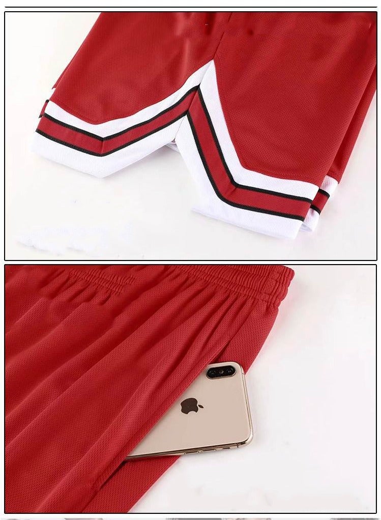 2 Piece Set Slam Dunk Costume, Lightweight Breathable Sports Basketball Jersey, Halloween Cosplay Costume - Image 4