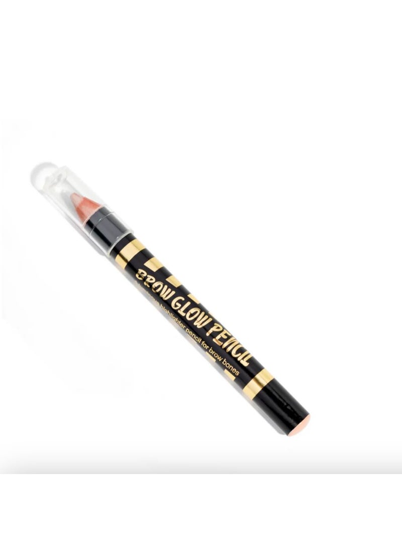 Fab Brows Brow Glow Pencil  Eye Highlighter Makeup  Creamy Eye Brightener Stick for Lifting and Defining Brows  Applies to Nose and Cheekbones for Slimming Effect  CrueltyFree UKBrand 