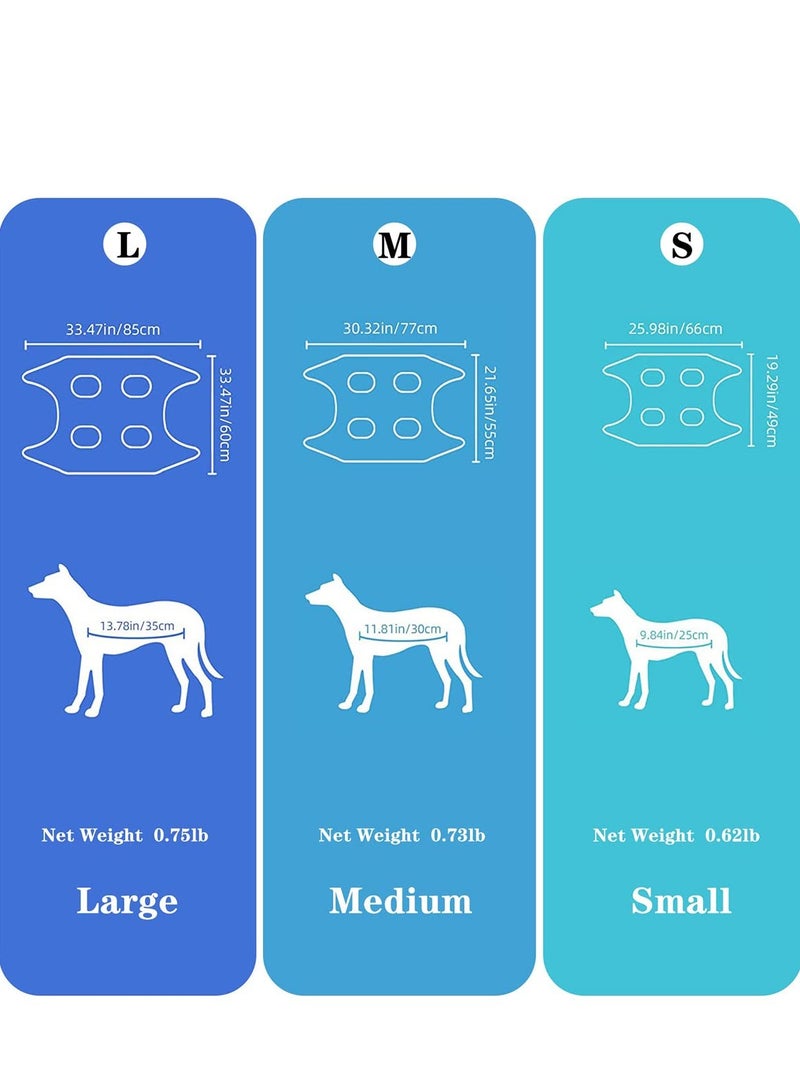 SYOSI Dog Grooming Hammock Nail Trimming Helper Dog Grooming Harness Multifunctional Restraints for Small Medium Large Dogs and Cats Bathing Washing Grooming and Trimming Nails - Image 4