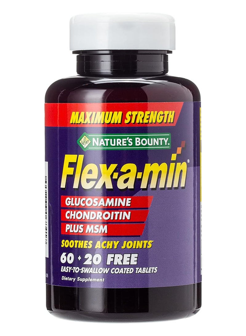 NATURE'S BOUNTY أقراص Flex-A-Min ذات القوة القصوى 60 قرصًا - Image 1