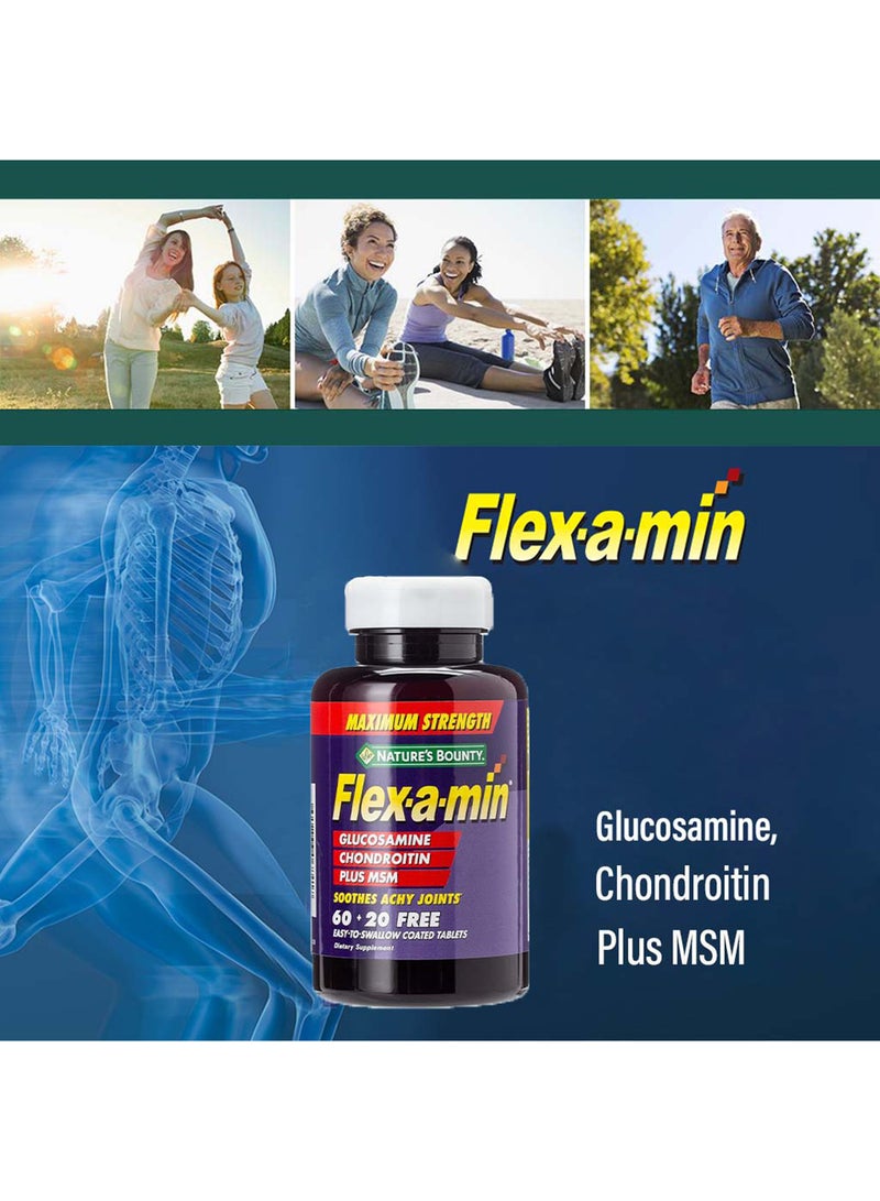 NATURE'S BOUNTY أقراص Flex-A-Min ذات القوة القصوى 60 قرصًا - Image 5