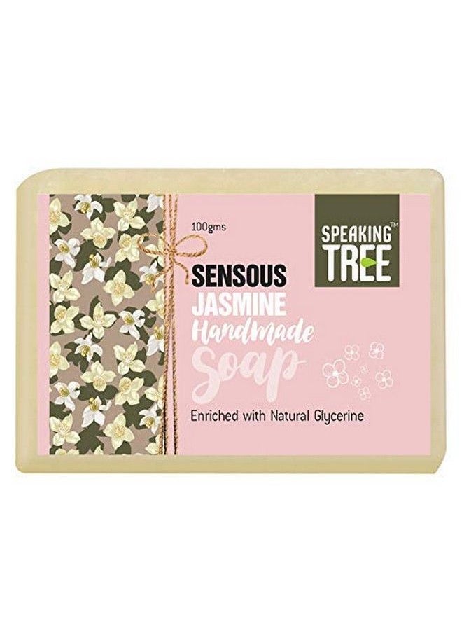 Speaking Tree Sensuous Jasmine Handmade Soap (Pack Of 3)  - Image 3