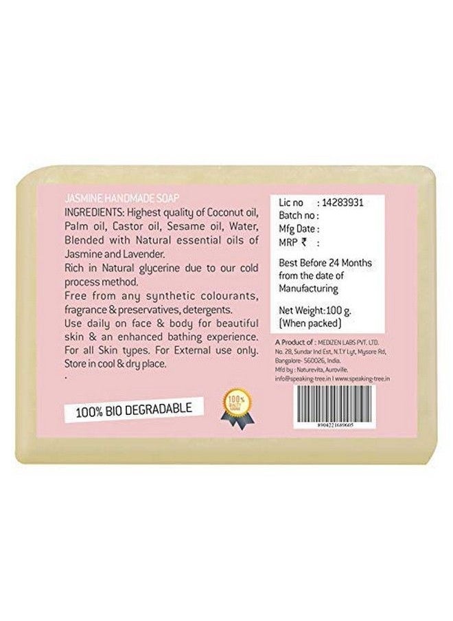Speaking Tree Sensuous Jasmine Handmade Soap (Pack Of 3)  - Image 4