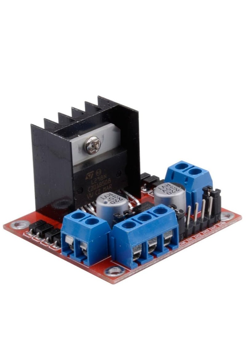 L298N Motor Drive Controller Board Module Dual H Bridge DC Stepper For Arduino (1)