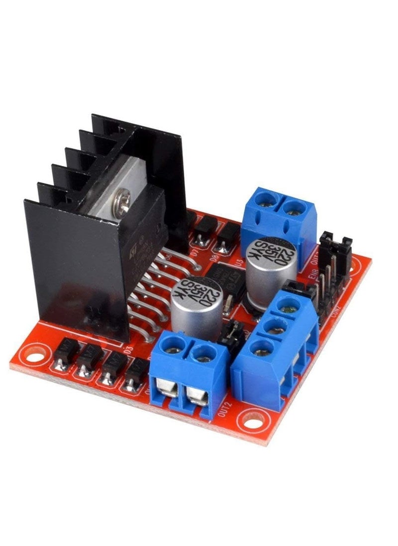 L298N Motor Drive Controller Board Module Dual H Bridge DC Stepper For Arduino (1)
