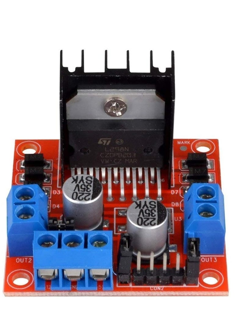 L298N Motor Drive Controller Board Module Dual H Bridge DC Stepper For Arduino (1)