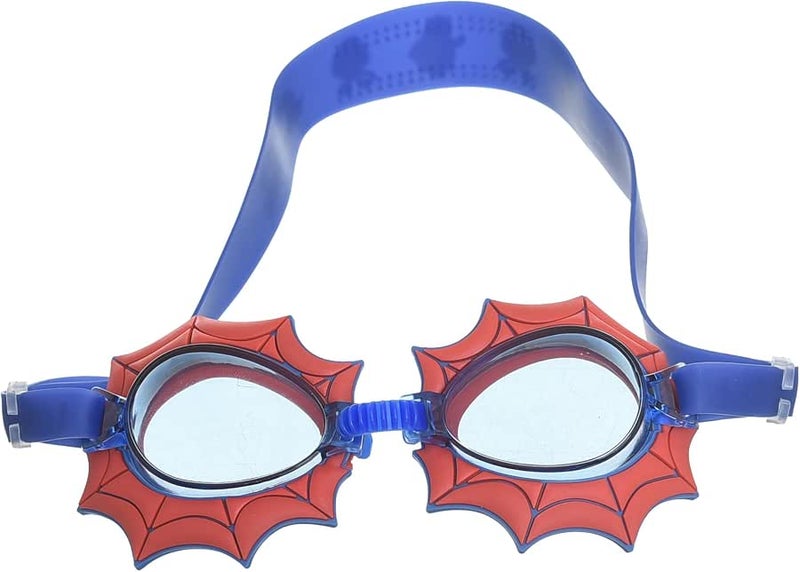 Minsa Cartoon Swimming Goggles in Bag Code 27 Kids Waterproof Anti-Fog Swim Goggles for Pool and Beach Training - Blue