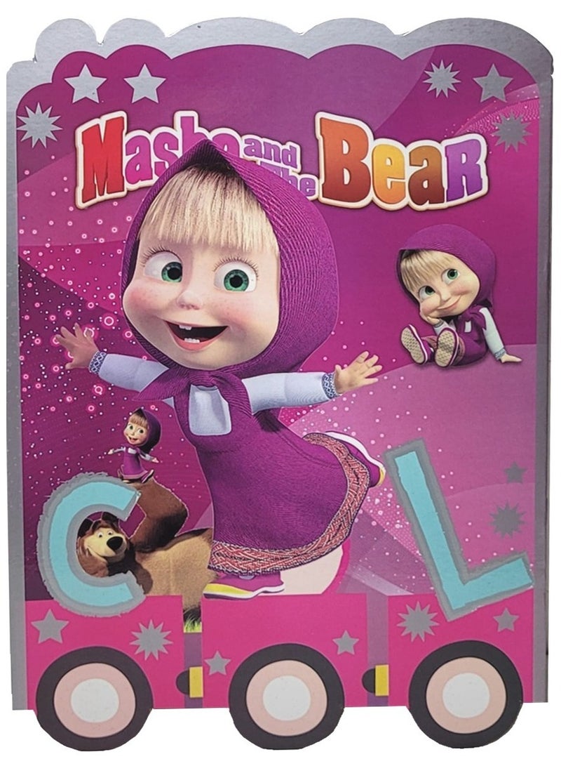 Color Drawing Masha And The Bear  - Image 1