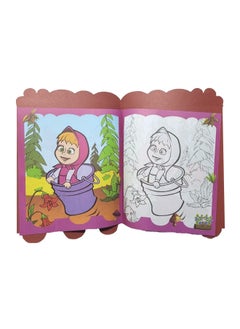 Color Drawing Masha And The Bear  - Image 2