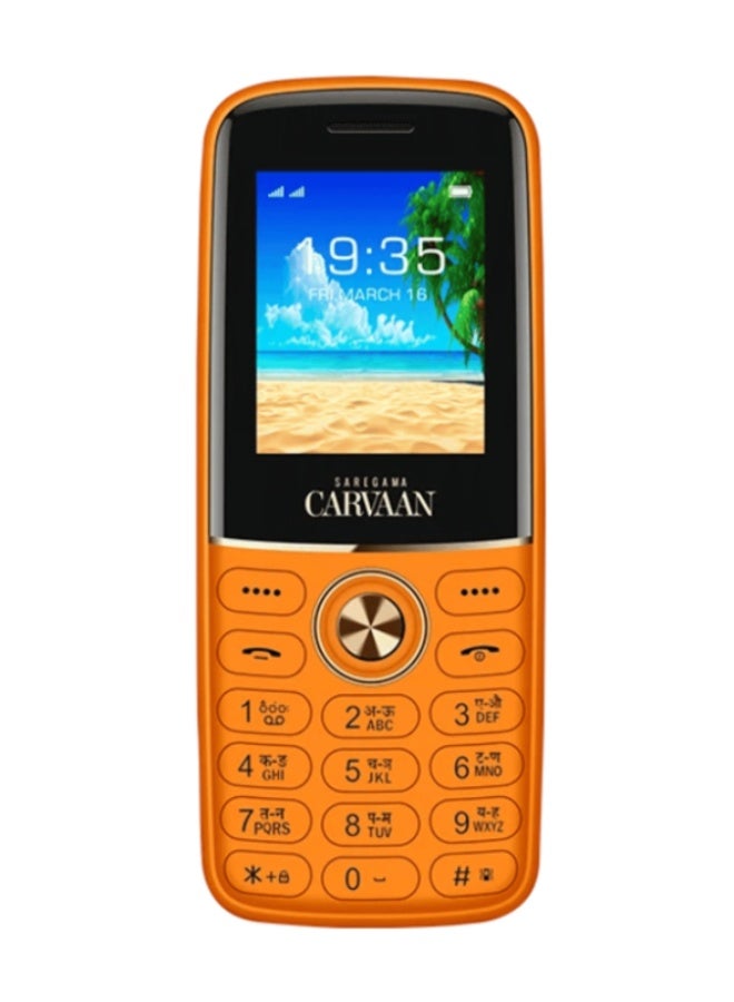 Saregama Carvaan M13 Keypad Phone with 351 Preloaded Songs – Orange - Image 1