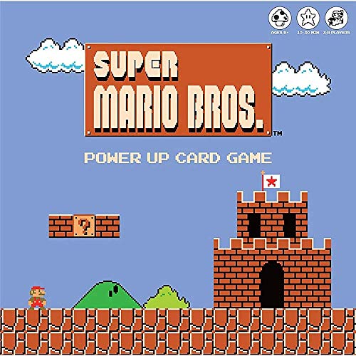 USAopoly Super Mario Bros Power Up Card Game | Super Mario Brothers Video Game Nintendo NES Artwork | Fast paced Card Games | Easy to Learn and Quick to Play - Image 1