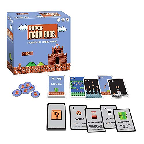 USAopoly Super Mario Bros Power Up Card Game | Super Mario Brothers Video Game Nintendo NES Artwork | Fast paced Card Games | Easy to Learn and Quick to Play - Image 4