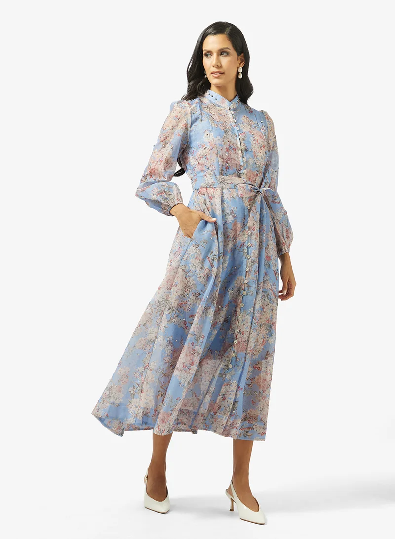 Khizana Floral Print Dress
