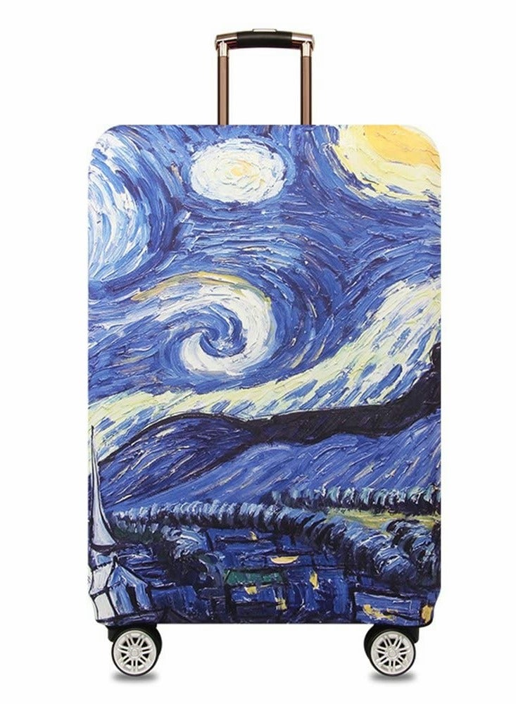 High Elastic Travel Luggage Cover for 18/24/28/32 Inch Suitcases - Durable & Stylish Protection for Your Bags - Image 1