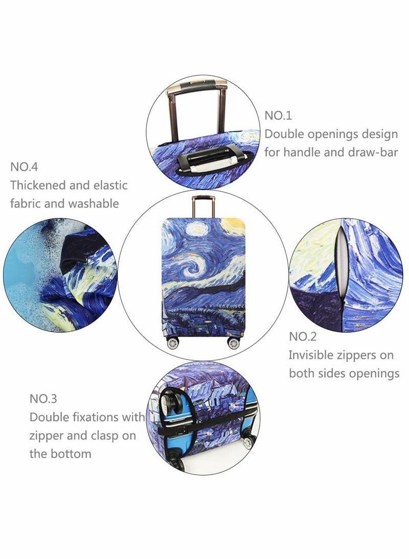 High Elastic Travel Luggage Cover for 18/24/28/32 Inch Suitcases - Durable & Stylish Protection for Your Bags - Image 5