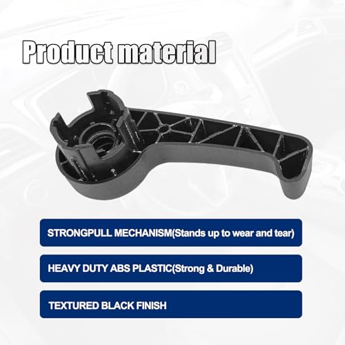 NOTISH Hood Latch Release Handle with Mounting Bracket, Compatible with 2013-2020 Ford Fusion Lincoln MKZ, Replaces OEM# HS7Z-16B626-A, DS7Z-99042C74-A - Image 4