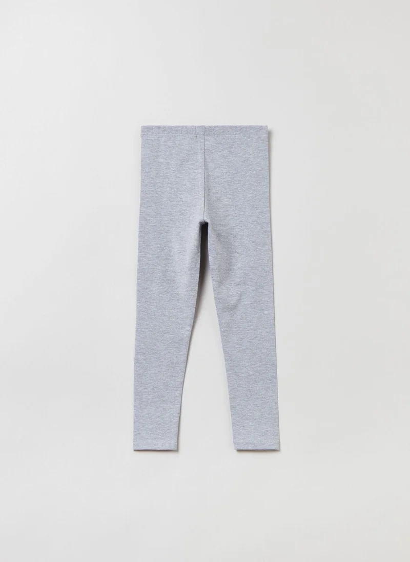 او في اس Ovs Stretch Cotton Leggings