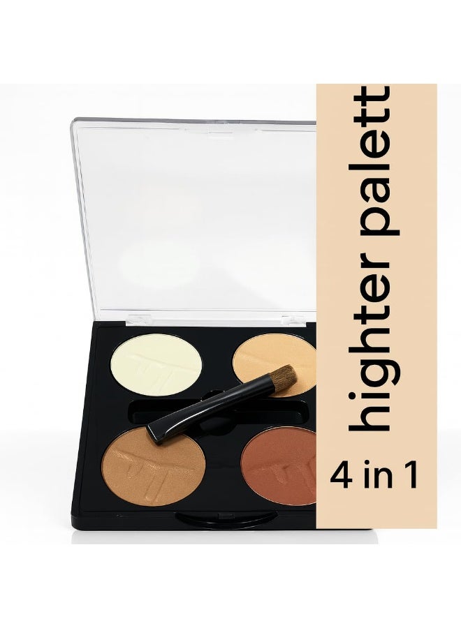 Sedell Paris GlowScape Quad Four-in-One Illuminator Palette - Image 1