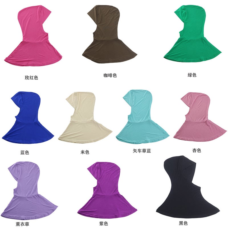 Ladies Solid Color Modal Rear Split Base Cap Hm203 - Image 4