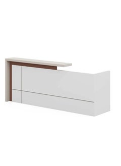 Neo Front Neo Front Reception Desk for office clinic corporate events hospita; retaurant reception Modern Area Banks Building Store Executive Dental Medical reception area tables furniture TC-QT601-1.6M  - Image 1