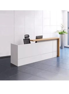 Neo Front Neo Front Reception Desk for office clinic corporate events hospita; retaurant reception Modern Area Banks Building Store Executive Dental Medical reception area tables furniture TC-QT601-1.6M  - Image 3