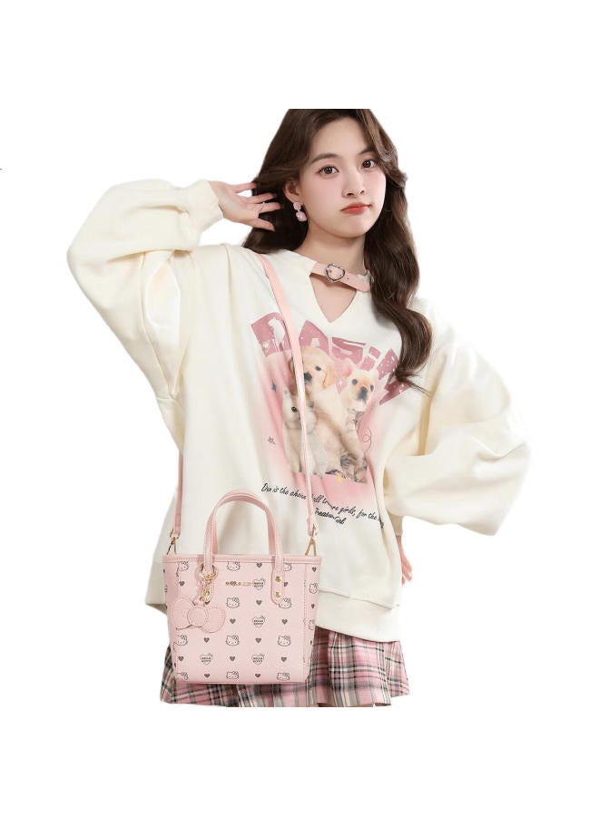 Mesuca X Hello Kitty Women'S Handbag, Women'S Commuter Crossbody Bag, Basket Bag, Gift Box, Birthday Present - Image 1