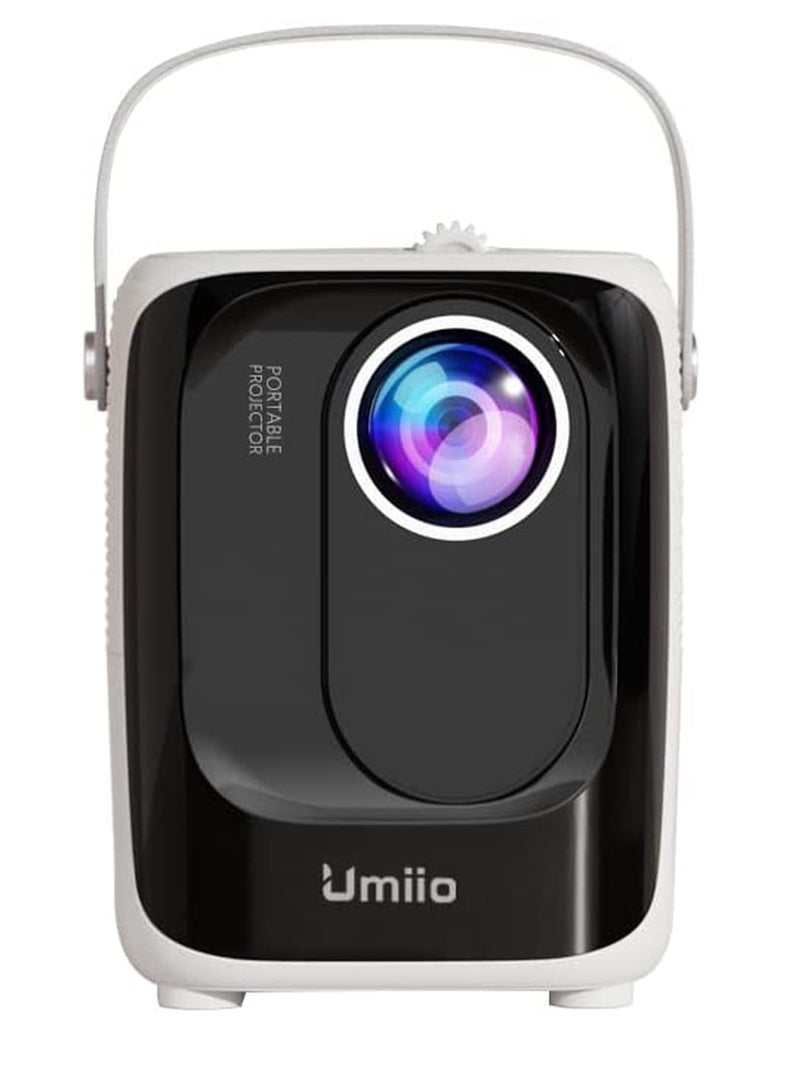 Umiio Portable Chip Intelligence 5G Projector Support WiFi, Bluetooth HD With Aspect Ratio For Home  - Image 1
