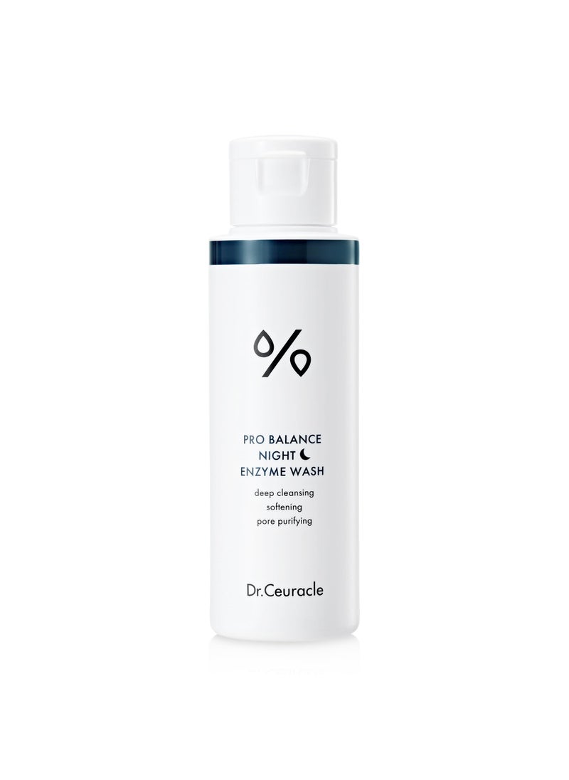 leegeehaam - Dr.Ceuracle by leegeehaam Pro Balance Enzyme Powder Cleanser (Night Wash, 50g / 1.76 oz.) - Good for Removing Sebum, Exfoliating, pH Skin Balancing Care with Probiotics Complex - Image 1