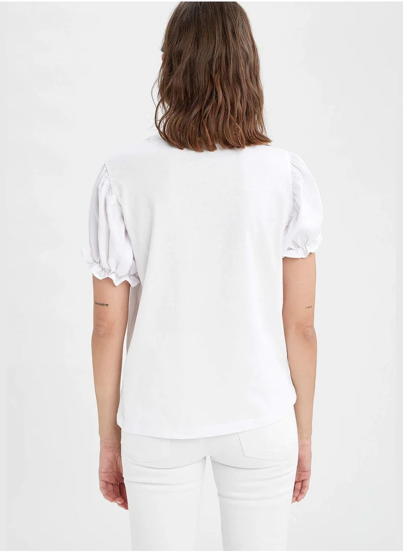 DeFacto Woman Short Sleeve T-Shirt
