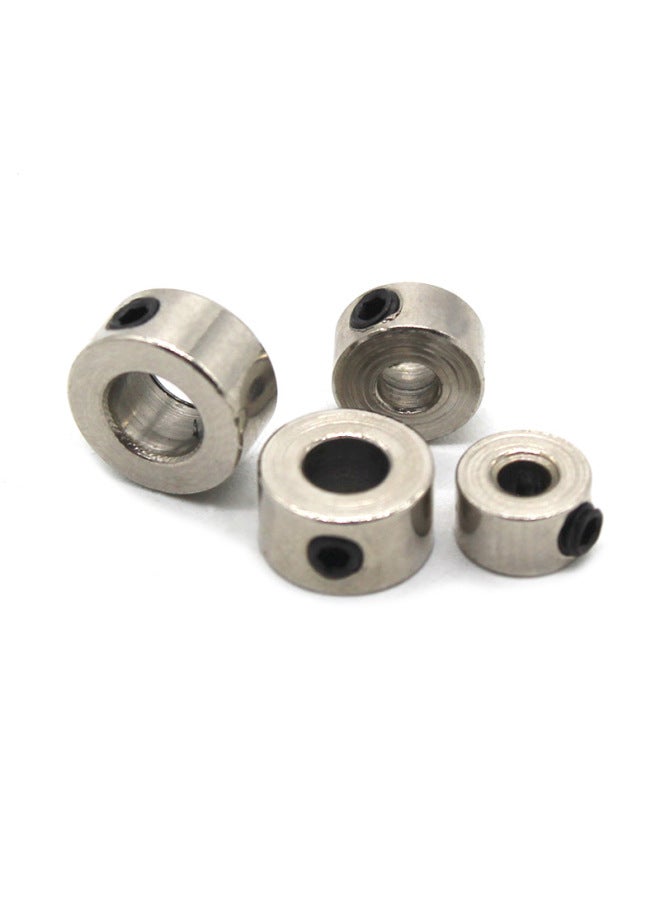 Stainless Steel Drive Shaft Clamping Sleeve 2/3/4/5mmDIY Model Wheel Block Wheel Lock Limit Positioning Ring-Color:Inner Diameter 4.05