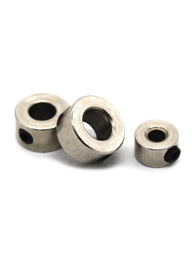 Stainless Steel Drive Shaft Clamping Sleeve 2/3/4/5mmDIY Model Wheel Block Wheel Lock Limit Positioning Ring-Color:Inner Diameter 4.05