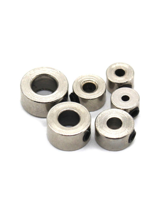 Stainless Steel Drive Shaft Clamping Sleeve 2/3/4/5mmDIY Model Wheel Block Wheel Lock Limit Positioning Ring-Color:Inner Diameter 4.05