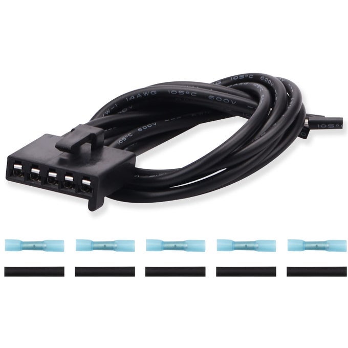 WPT1285 645512 Blower Motor Resistor Connector Wire Assembly AC Fan Blower Wire Harness Pigtail Compatible with 20102015 Ford Fusion 1114 Lincoln MKZ Base Hybrid 1011 Mercury Milan