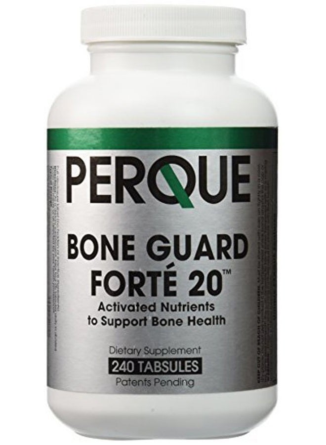 Perque Bone Guard Forte 20 240 Tablets by Perque