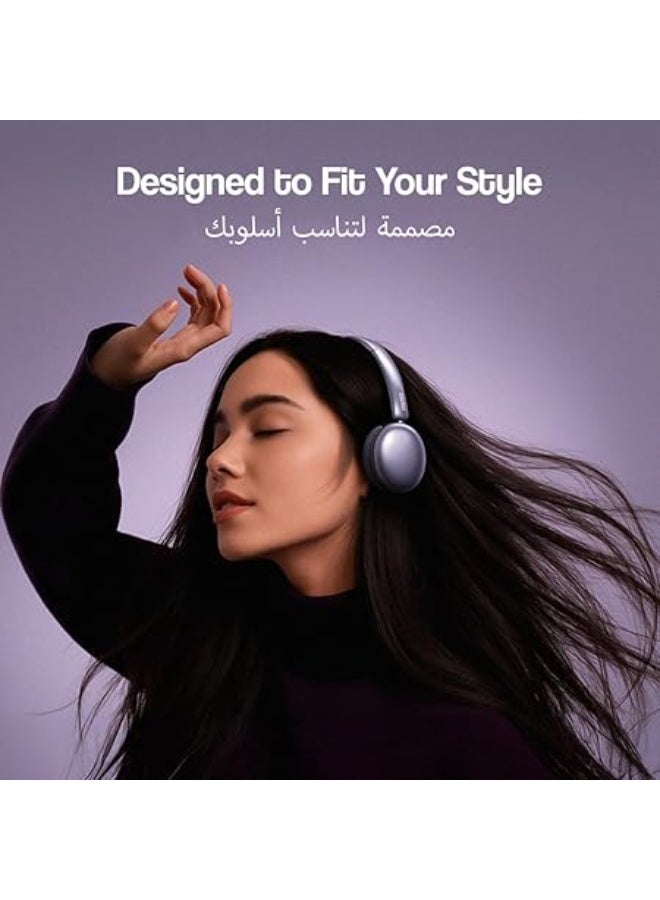 Faster S7 Soluna Wireless Headphones, Bluetooth 5.4 Headset, 43H Playtime (32H with ANC), Over - Image 5